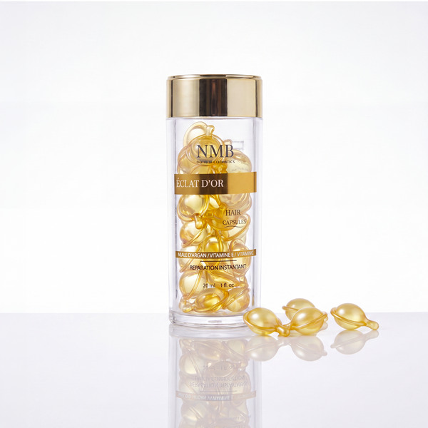 Elixir réparateur à l'huile d'argan NMB brillance et anti-frisottis