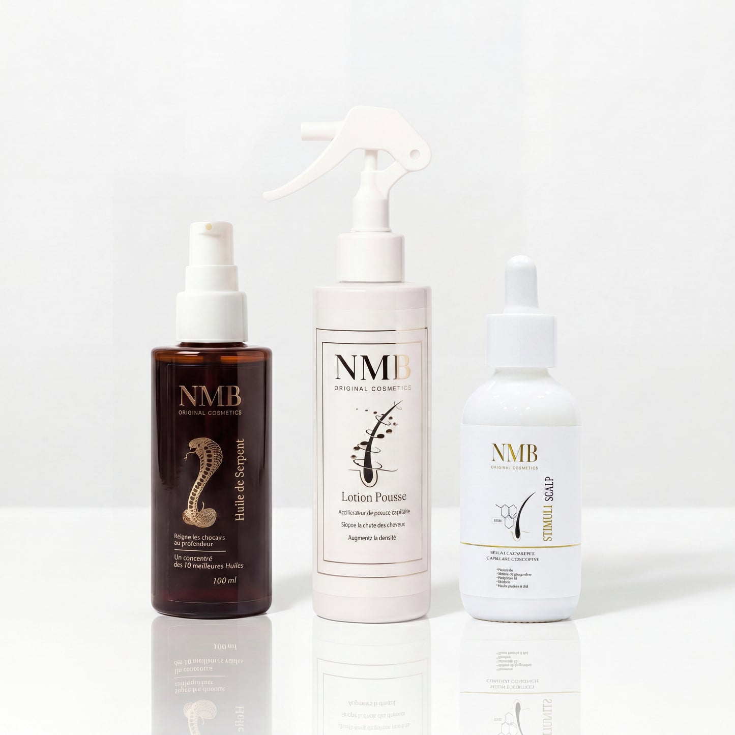 Cure Densifiante NMB routine complète pour cheveux fins