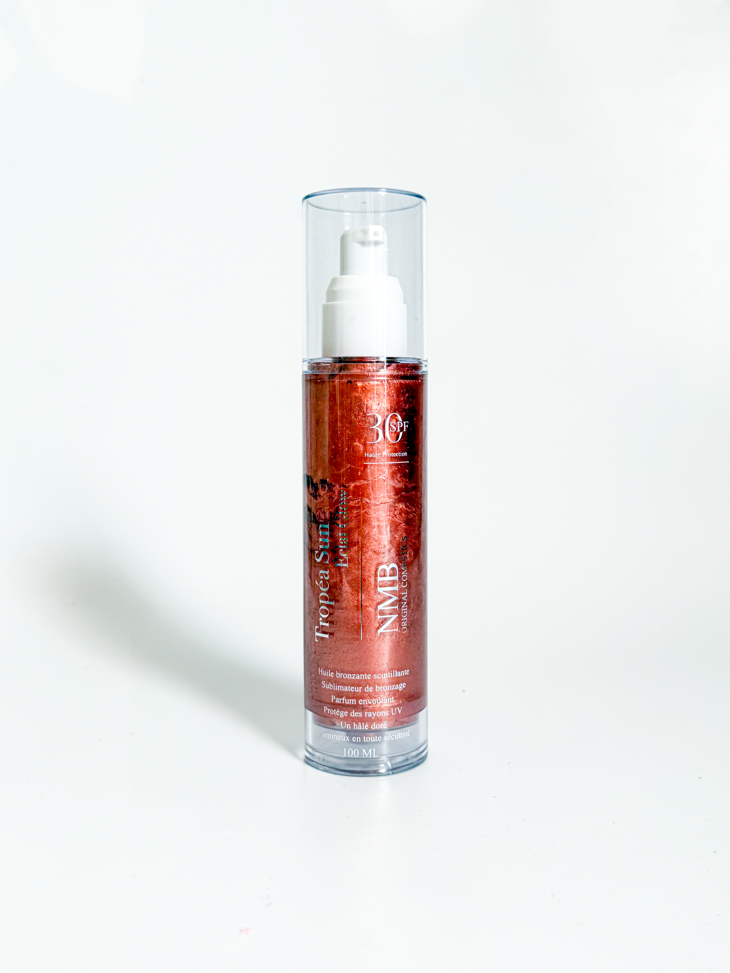 TROPEA SUN -Pailletée SPF 30 – Éclat Or & Bronze
