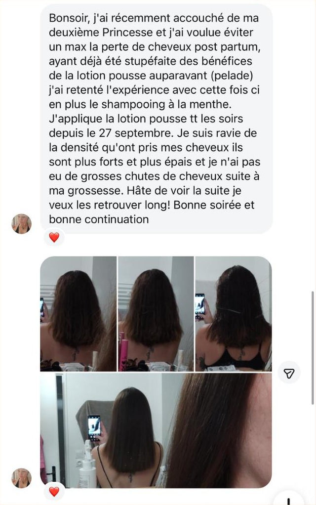 Message privé · post-partum