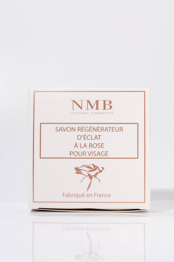 Savon visage à la rose NMB pour peaux sèches et sensibles