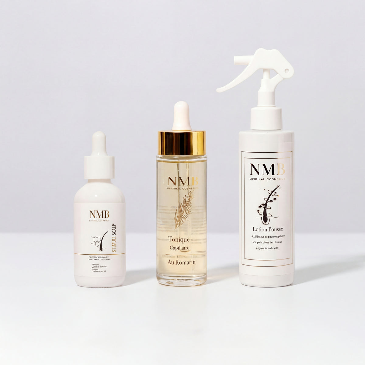 Cure Pousse Intensive NMB routine complète pour la croissance des cheveux