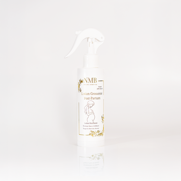 Lotion pousse post-partum NMB pour cheveux après grossesse