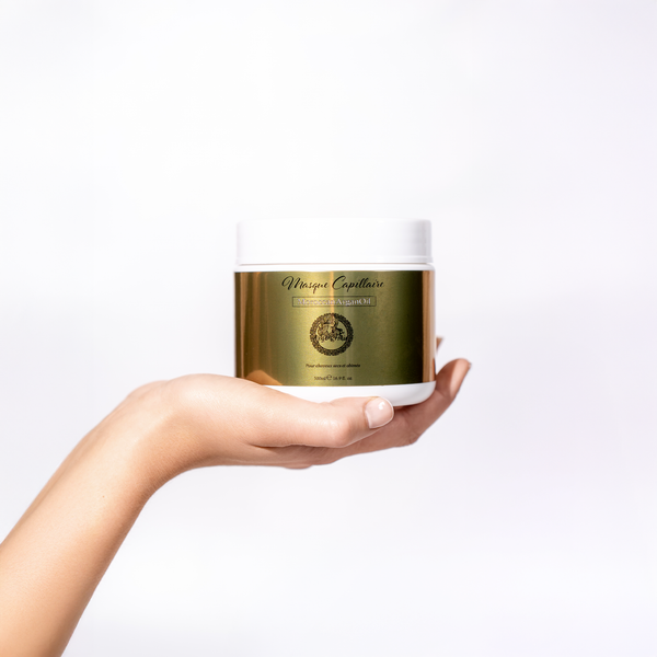 Masque nourrissant à l'huile d'argan NMB pour cheveux secs et abîmés
