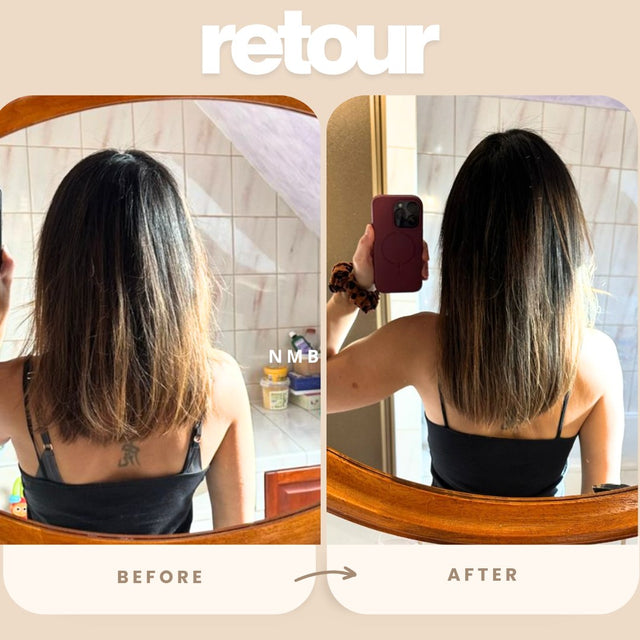 Retour cliente · avant / après