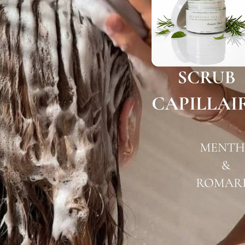 Scrub capillaire menthe et romarin