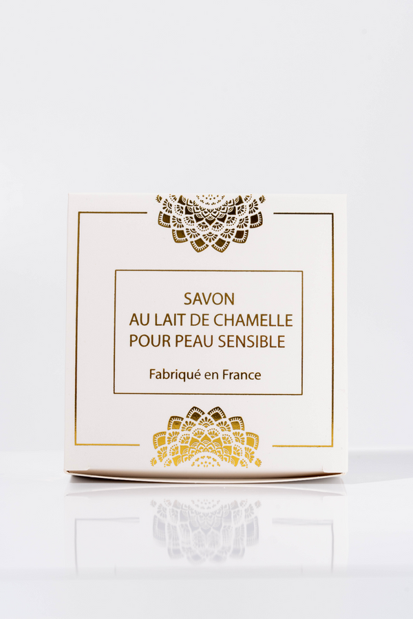 Savon visage au lait de chamelle NMB pour peaux sensibles